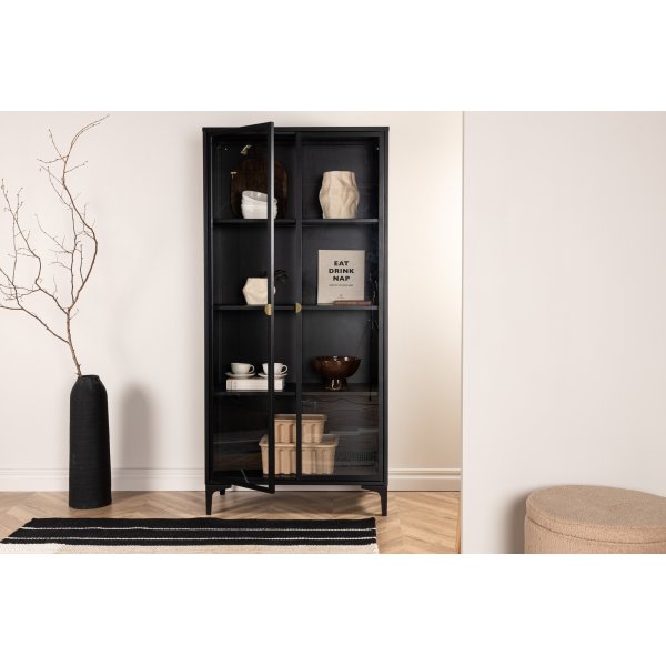 Alexander vitrinekast - Zwart