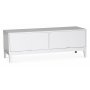Borgholm vit mediabnk 126x45 cm