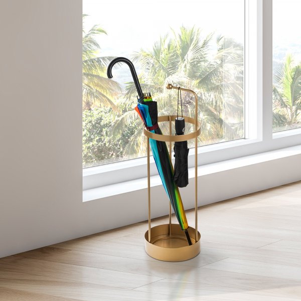 Semsi paraplyställ 4 - Guld Semsi paraplyställ 4 - Guld