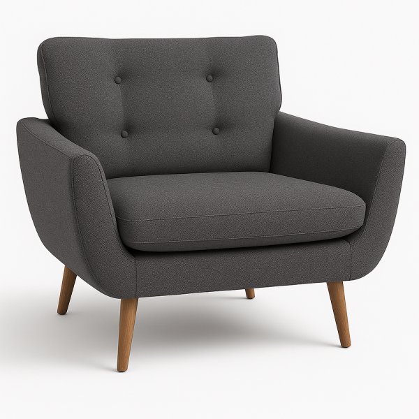 Marie fåtölj - Mörkgrå Marie fåtölj - Mörkgrå