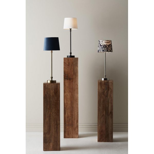 Lampe à poser Liam - Blanc/noir - 59 cm Lampe à poser Liam - Blanc/noir - 59 cm