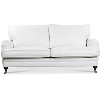 Howard London Premium 4-sits rak soffa - Vitt PU Howard London Premium 4-sits rak soffa - Vitt PU