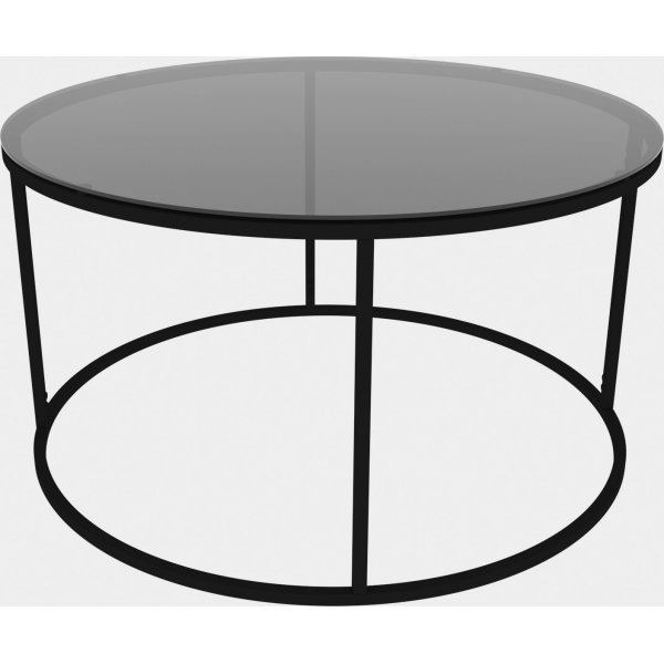 Startis soffbord Svart - Ø80 cm Startis soffbord Svart - Ø80 cm