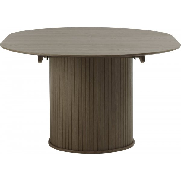 Table à manger Mood 120-167 x 120 cm - Chêne fumé Table à manger Mood 120-167 x 120 cm - Chêne fumé