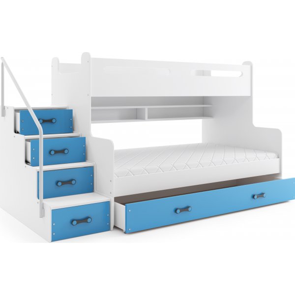 Max vningssng med frvaringslda 120 x 200 cm - Valfri frg