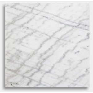 Dalle de marbre blanc 27x27 cm