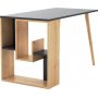 Sally skrivbord 120x60 cm - Antracit/ek