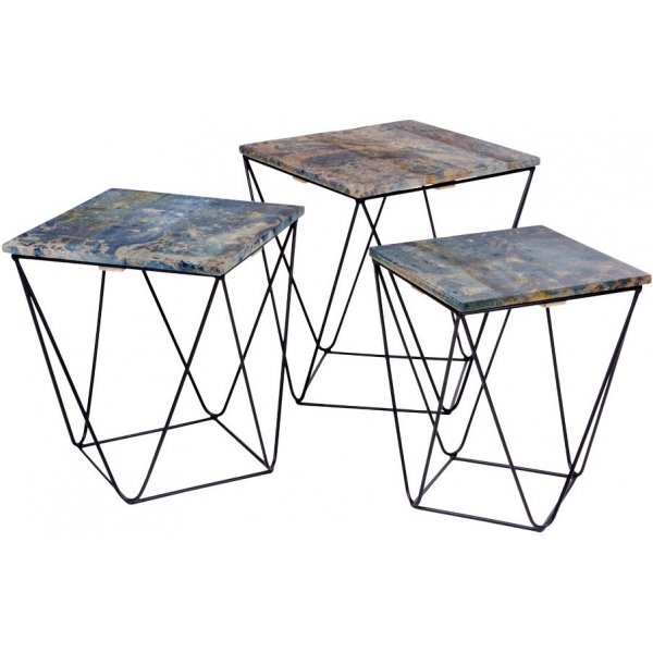 Ranchi Satsbord - Mango tr�/marmor