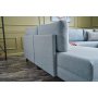 Slaapbank U-model - Blauw