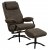 Hayes Fauteuil met voetenbank - Grijs