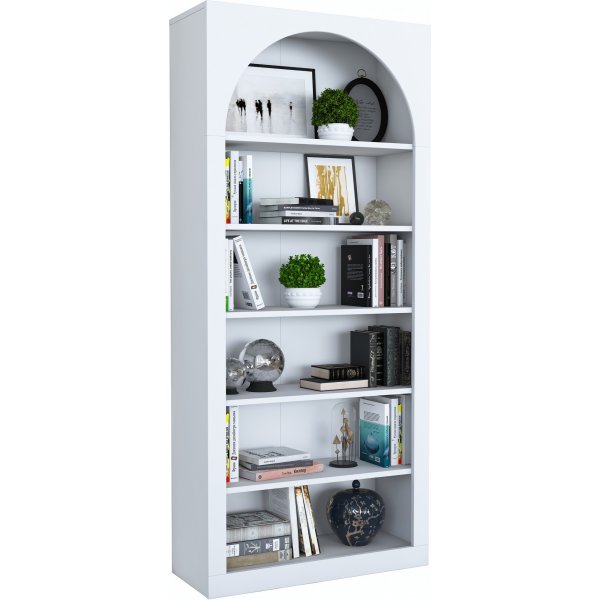 Hector bokhylla - Vit