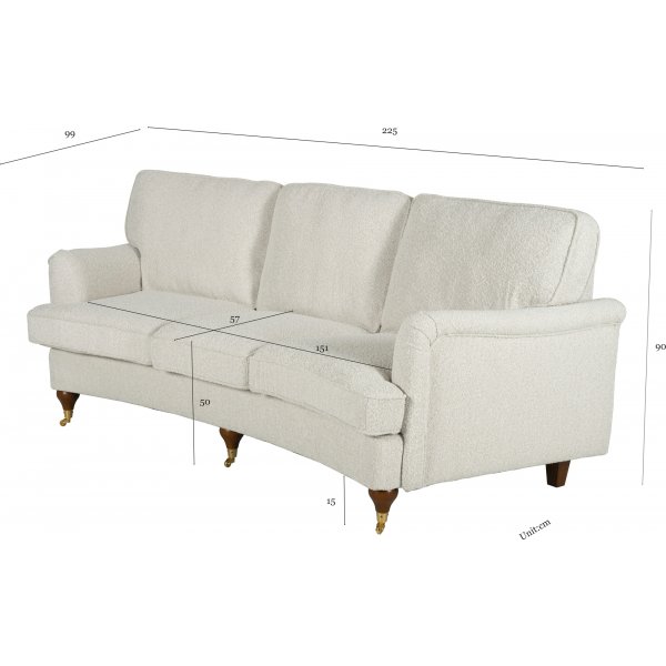 Canapé Howard Watford Deluxe - 225 cm Canapé Howard Watford Deluxe - 225 cm