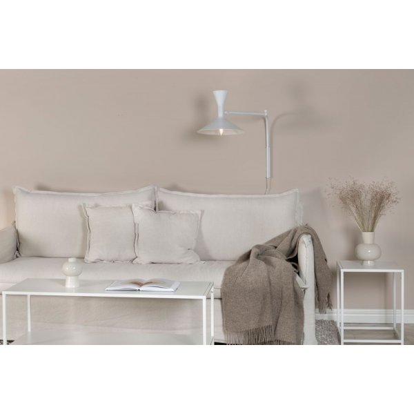 Strängnäs vägglampa - Vit Strängnäs vägglampa - Vit