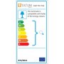 Gondol bordslampa - Silver/vit