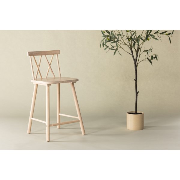 Tabouret de bar Mollstrm - Blanchiment de chaux