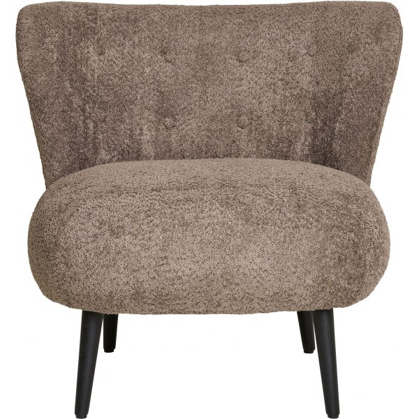 Covelo fåtölj - Brun bouclé Covelo fåtölj - Brun bouclé