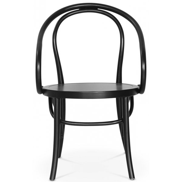 Danderyd No.30 svart karmstol i böjträ Danderyd No.30 svart karmstol i böjträ