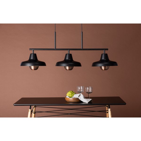 Stöten taklampa - Svart/Koppar Stöten taklampa - Svart/Koppar