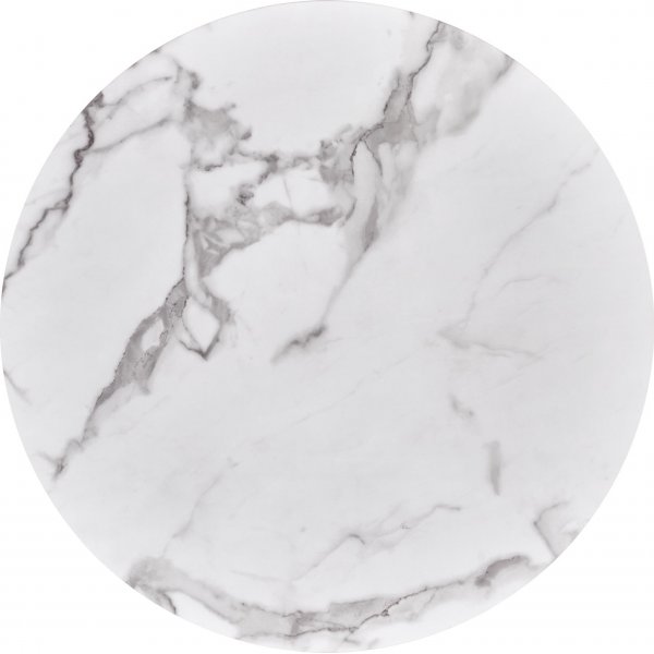 Morata matbord Ø79 cm - Vit marmor/svart/guld Morata matbord Ø79 cm - Vit marmor/svart/guld