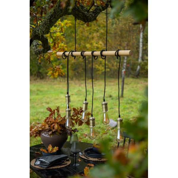 Isaac taklampa - Beige