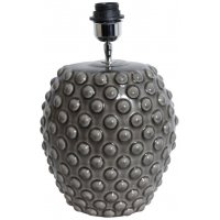 Bouble lampfot H37 cm - Grå (Glansig) Bouble lampfot H37 cm - Grå (Glansig)