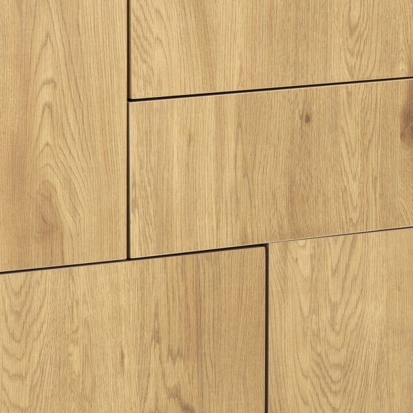 Armoire Seaford - Chêne/noir Armoire Seaford - Chêne/noir