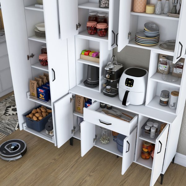 Armoire Jericho 146 - Blanc Armoire Jericho 146 - Blanc