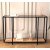 Table en relief Chypre 100 x 28 cm - Chne/noir