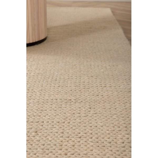 Hilding wollen vloerkleed - Crème wit Hilding wollen vloerkleed - Crème wit