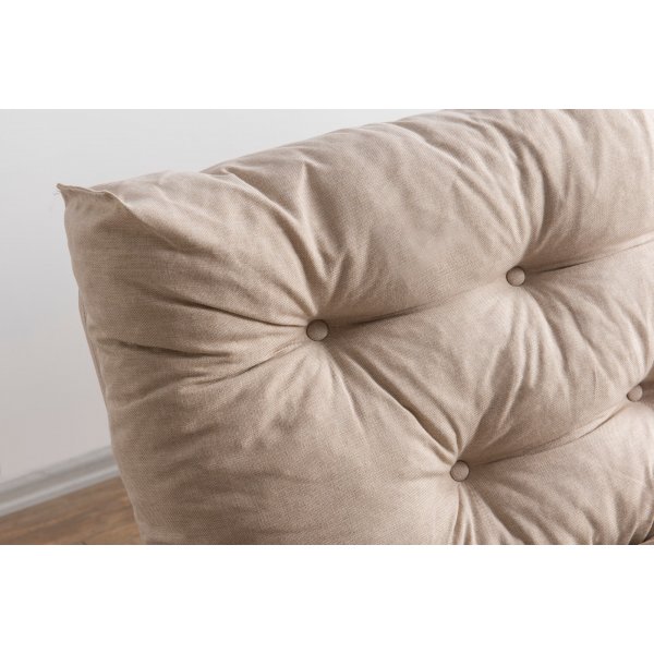 Saki 3-sits bddsoffa - Cream