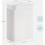 Carolin tvttkorg 72 l - Vit