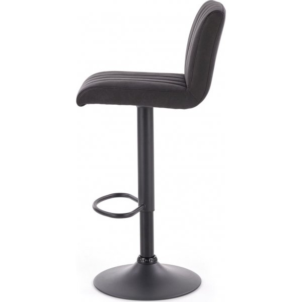 Elfrieda barstol i mörkgrå PU Elfrieda barstol i mörkgrå PU