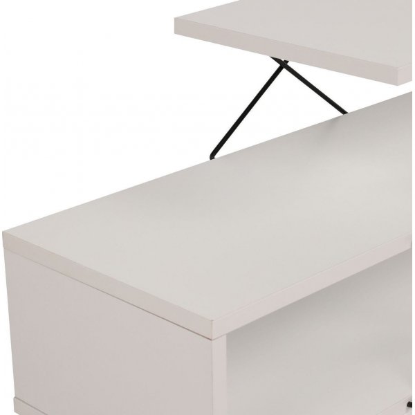 Banc multimédia Zoom - Blanc Banc multimédia Zoom - Blanc