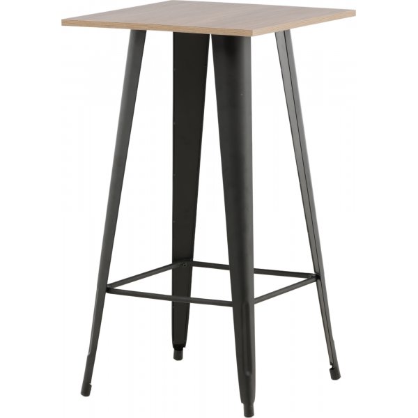 Table de bar Tempe 60 x 60 cm - Noyer