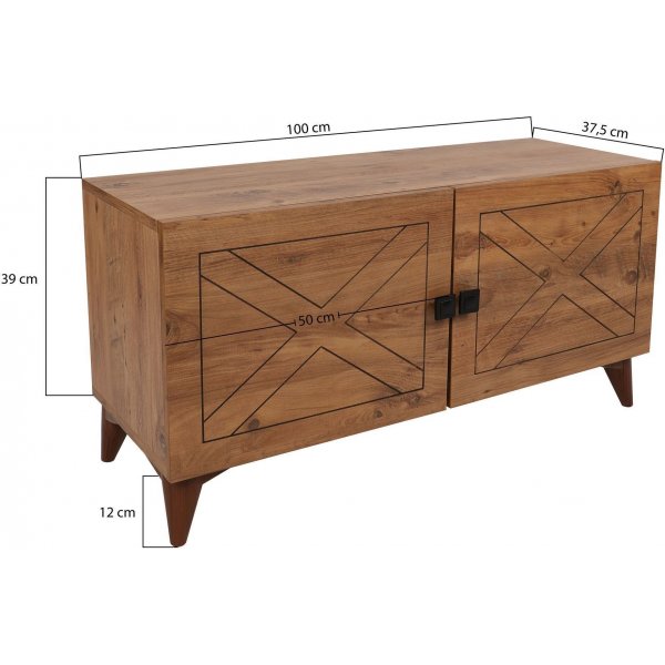 Banc multimédia Roza - Pin Banc multimédia Roza - Pin