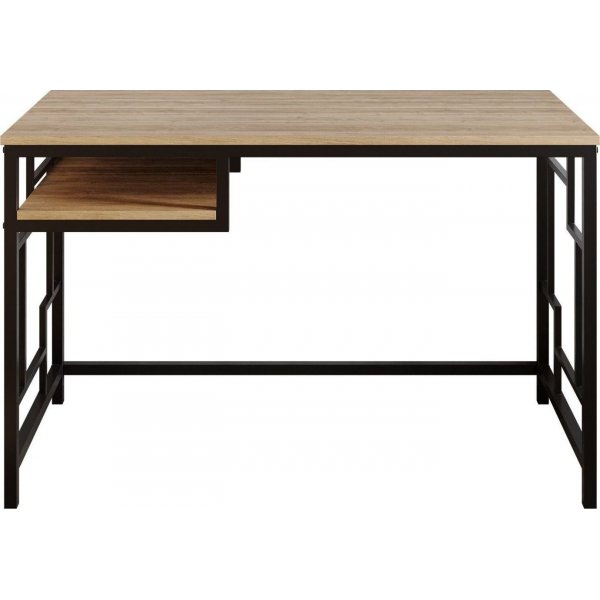 Bureau Victory 120x60 cm - Noir/noyer
