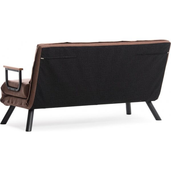 Canapé lit Sando 2 places - Marron clair Canapé lit Sando 2 places - Marron clair