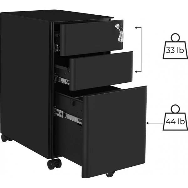 Classeur Anakin - Noir Classeur Anakin - Noir
