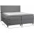 Accent boxbed sng med frvaring - 180 x 200 cm - Ljusgr