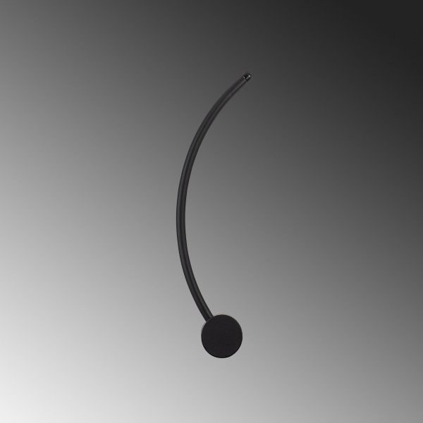 Wolf wandlamp 2 - Zwart