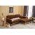 Canap divan Reims droit - Marron