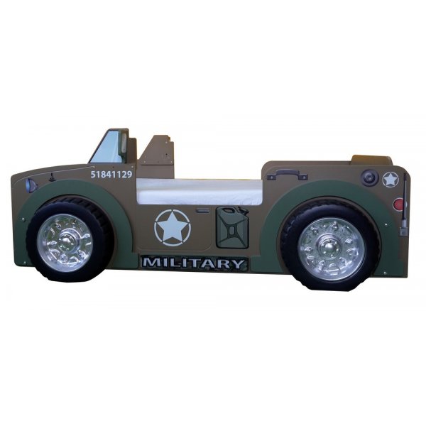 Jeep Army - Bilsäng - 90 x 190 cm Jeep Army - Bilsäng - 90 x 190 cm