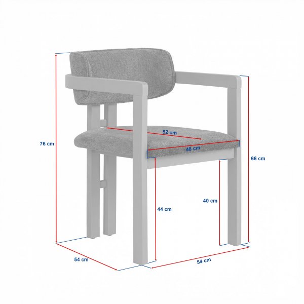 Karmstol Torpin i brun chenille och m�rk valn�t