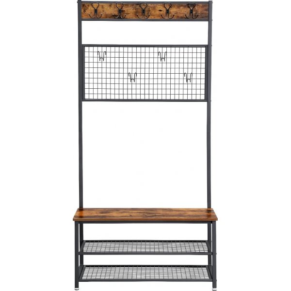 Meuble d'entre Lasse - Noir/marron