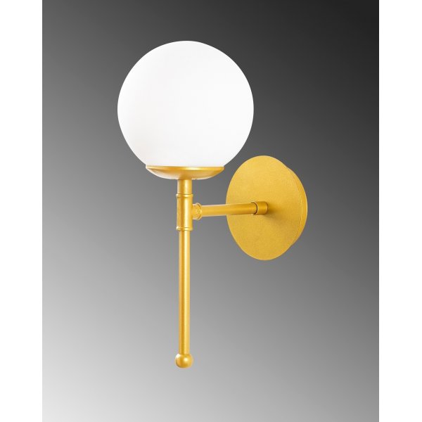 Mudoni wandlamp 953 - Goud/wit