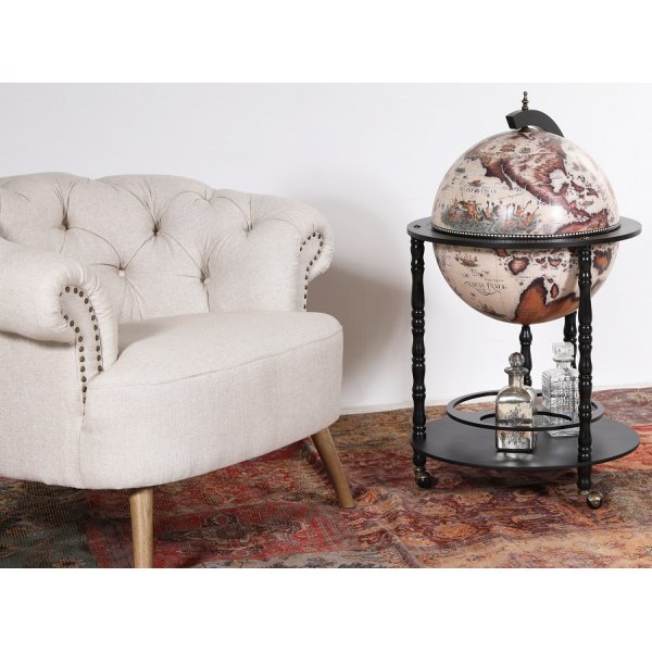 Da Vinci Barglob modell 93 Ø55 cm - Svart / Vit Da Vinci Barglob modell 93 Ø55 cm - Svart / Vit