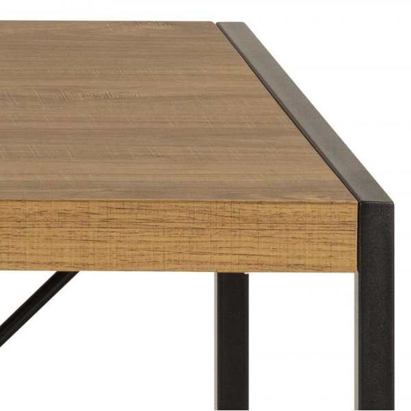 Bureau Bahamas 120 x 60 cm - Chne/noir