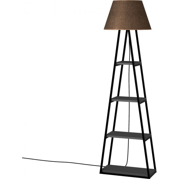 Pal golvlampa - Antracit/brun Pal golvlampa - Antracit/brun