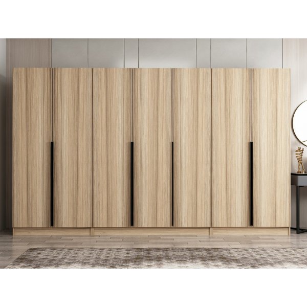 Armoire Cikani 315x52x210 cm - Chêne Armoire Cikani 315x52x210 cm - Chêne