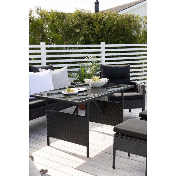 Groupe de canapés Knock - Noir Groupe de canapés Knock - Noir